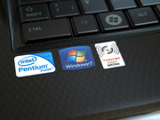 Die Anwendungsleistung ist dank Intel Pentium SU4100 CPU, GMA 4500M Chipsatzgrafik und 4 GB RAM gut.