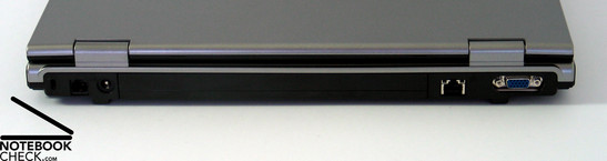 Toshiba Tecra A9 Anschlüsse