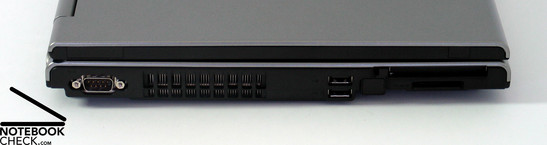 Toshiba Tecra A9 Anschlüsse