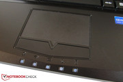 Das Touchpad hätte größer sein dürfen.