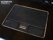 Die Oberfläche des Touchpads ist etwas angeraut.