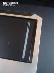 Vertikale Scrollleiste auf dem Touchpad