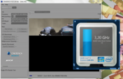 3.2-3.3 GHz @Single-Core-Rendering (Cinebench R10)