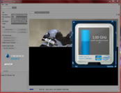 3.0-3.1 GHz @ Single-Core-Rendering Cinebench R10