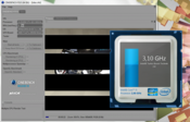 3.1 GHz @Multi-Core-Rendering (Cinebench R10)
