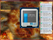 2.5-2.9 GHz @ Stresstest (Furmark & Prime)