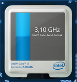 3,1 GHz maximale Turbo-Taktrate