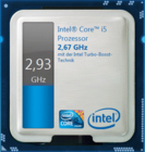 Turbo-Boost bis zu 3.33 GHz