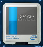2,6 GHz maximale Turbo-Taktrate