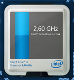 2,6 GHz maximale Turbo-Taktrate