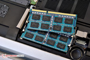 Belegt mit 2x 4 GB DDR3.