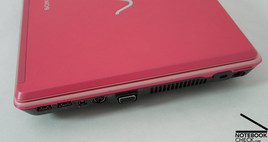 Sony Vaio VGN-C1 Schnittstellen