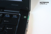 ...und kleine Details, wie der leuchtende Power-Button...