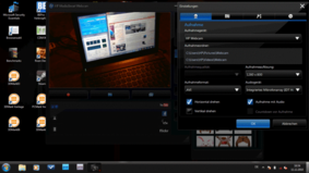 Webcam Einstellungen