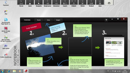 Das Toshiba Bulletin Board bietet einige coole Features