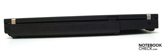 Rückseite: Akku