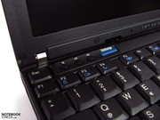 Blaue ThinkVantage Button und die Lautstärkeregelung