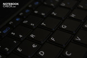 Auch die Tastatur überzeugt uns nicht.