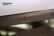 Eine 0,3 MPixel Webcam ist an Bord...