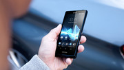 Das Handy liegt gut in der Hand.