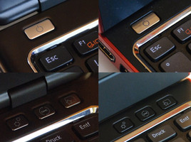 identische Zusatztasten und Startknopf beim Inspiron 14z und Vostro V131