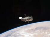 Aufnahme des Hubble-Weltraumteleskops im Orbit. (Bildquelle: NASA; zugeschnitten)