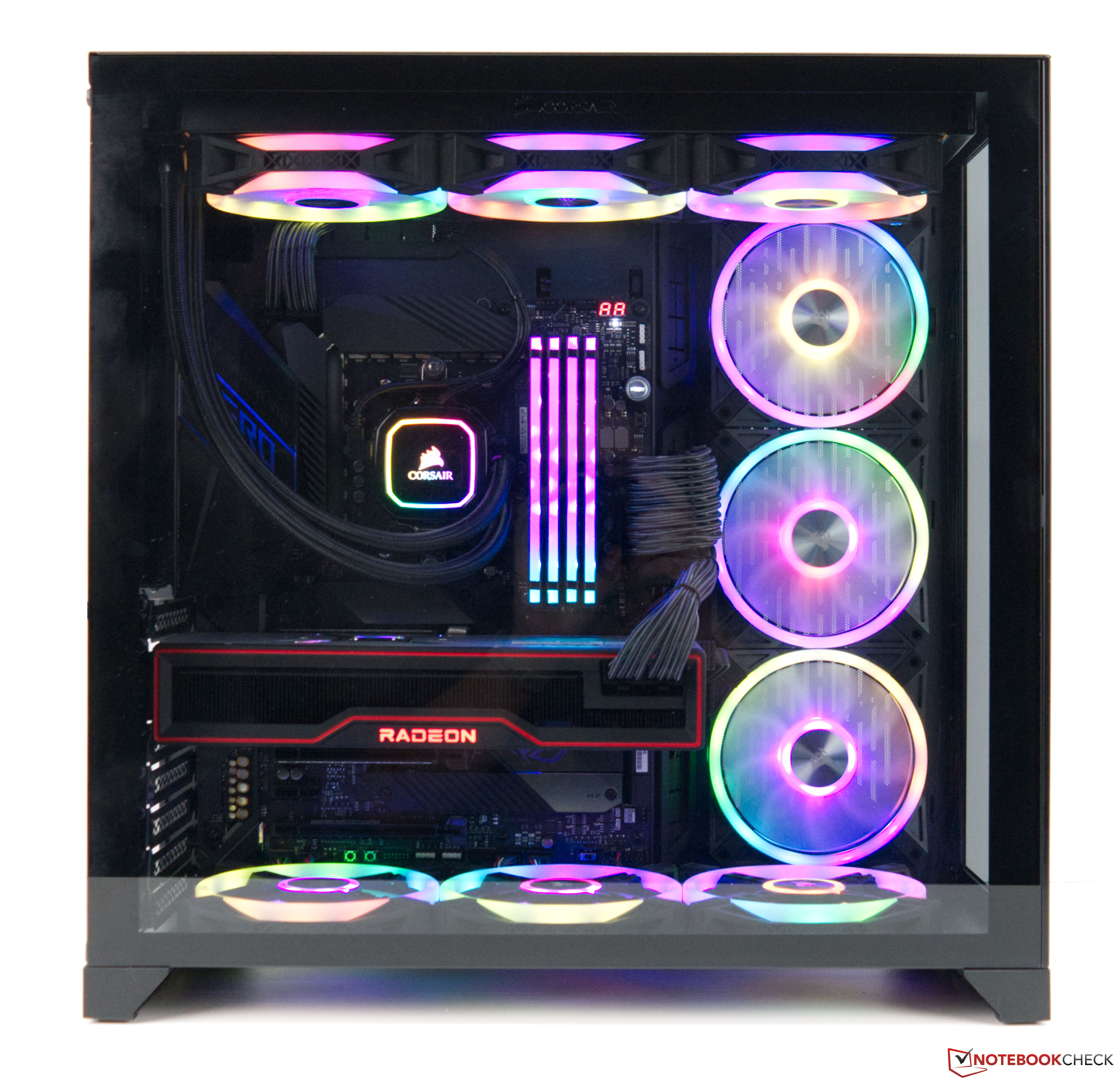 MiFCOM AMD-Desktop-PC mit Radeon RX 6800 XT und Ryzen 9 im Test ...
