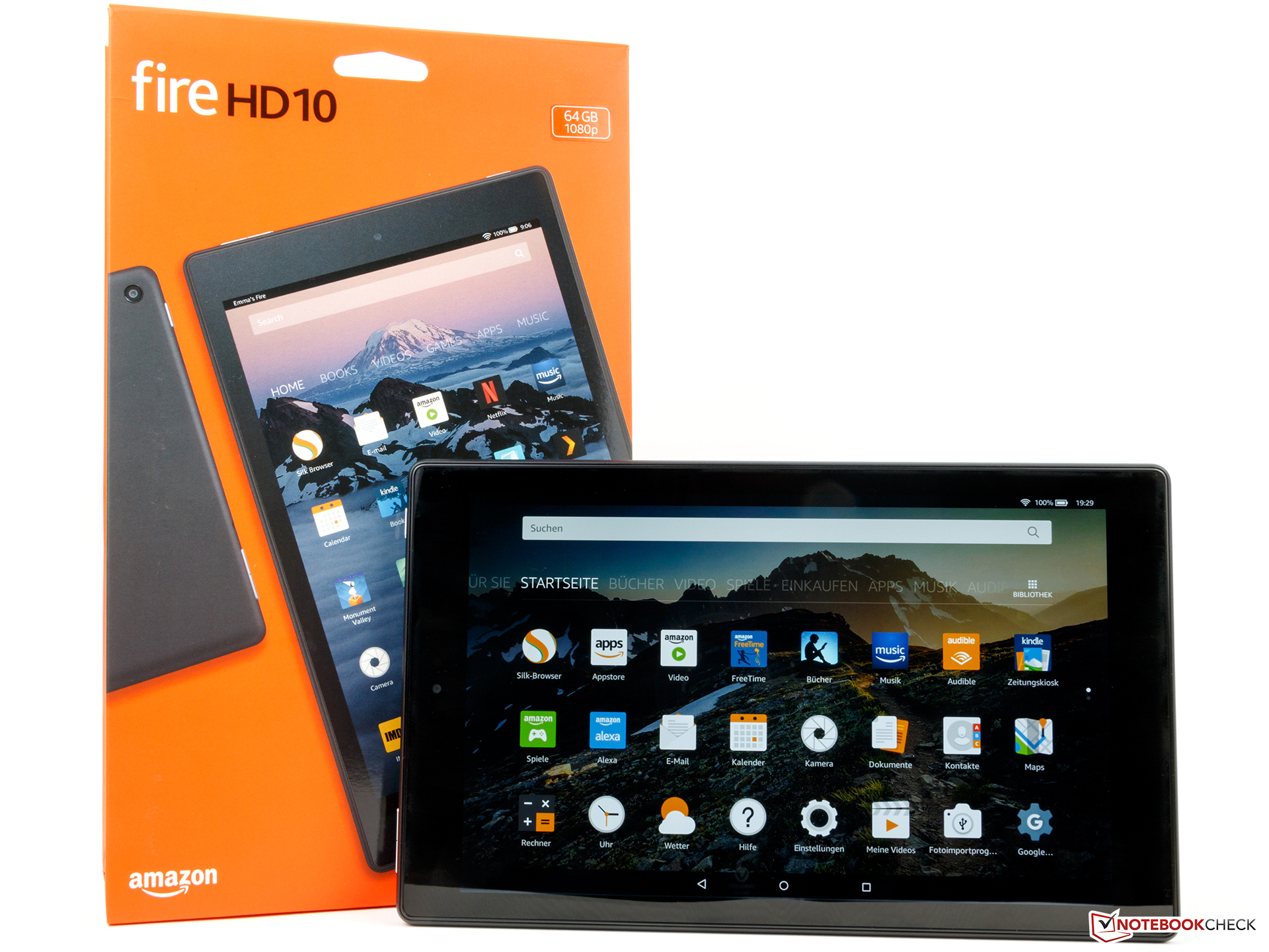 Test Amazon Fire Hd 10 2017 Tablet Notebookcheck Com Tests