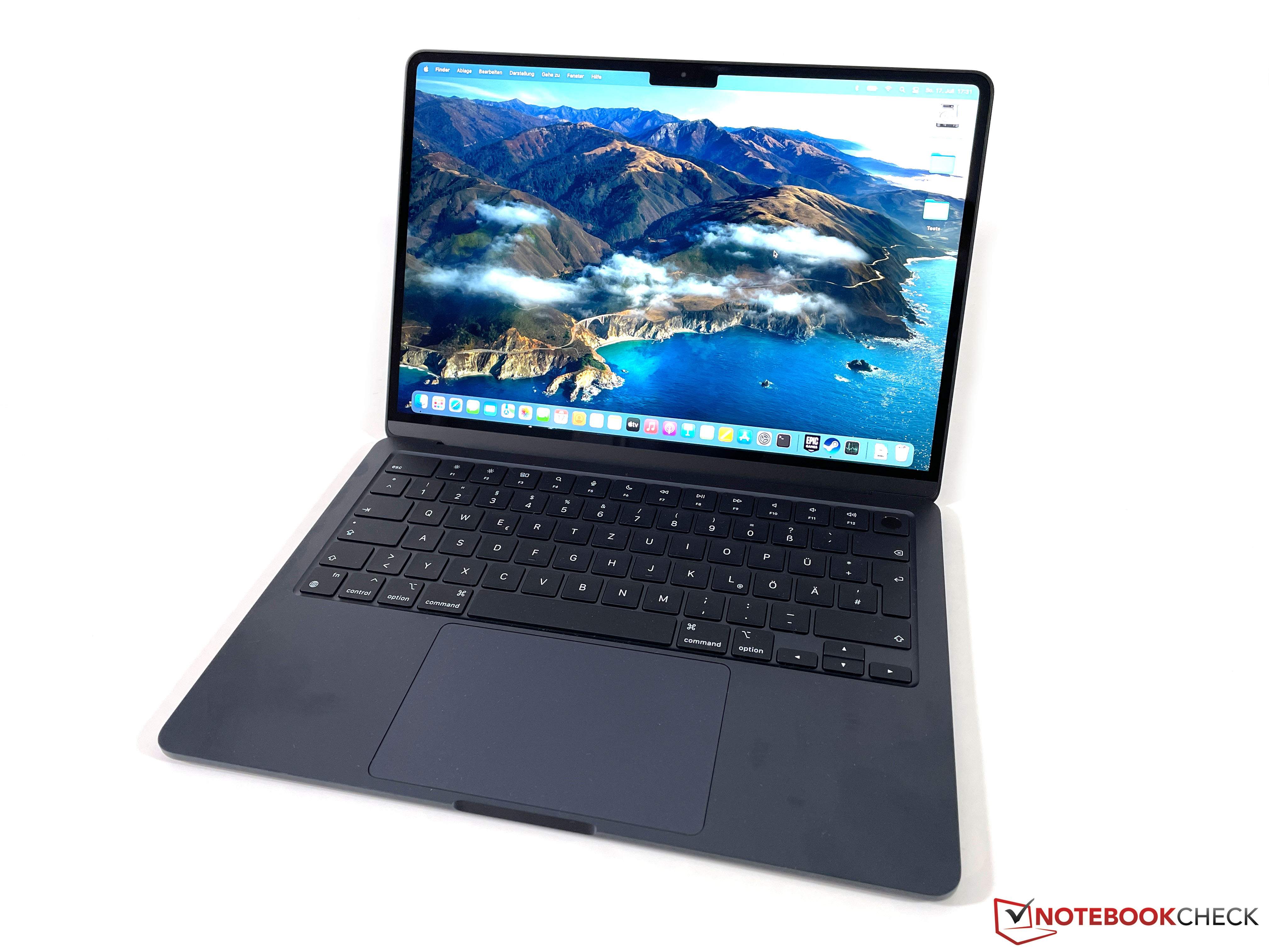 Test Apple MacBook Air M2 Entry - Das sehr gute, aber zu teure Alltags- MacBook - Notebookcheck.com Tests