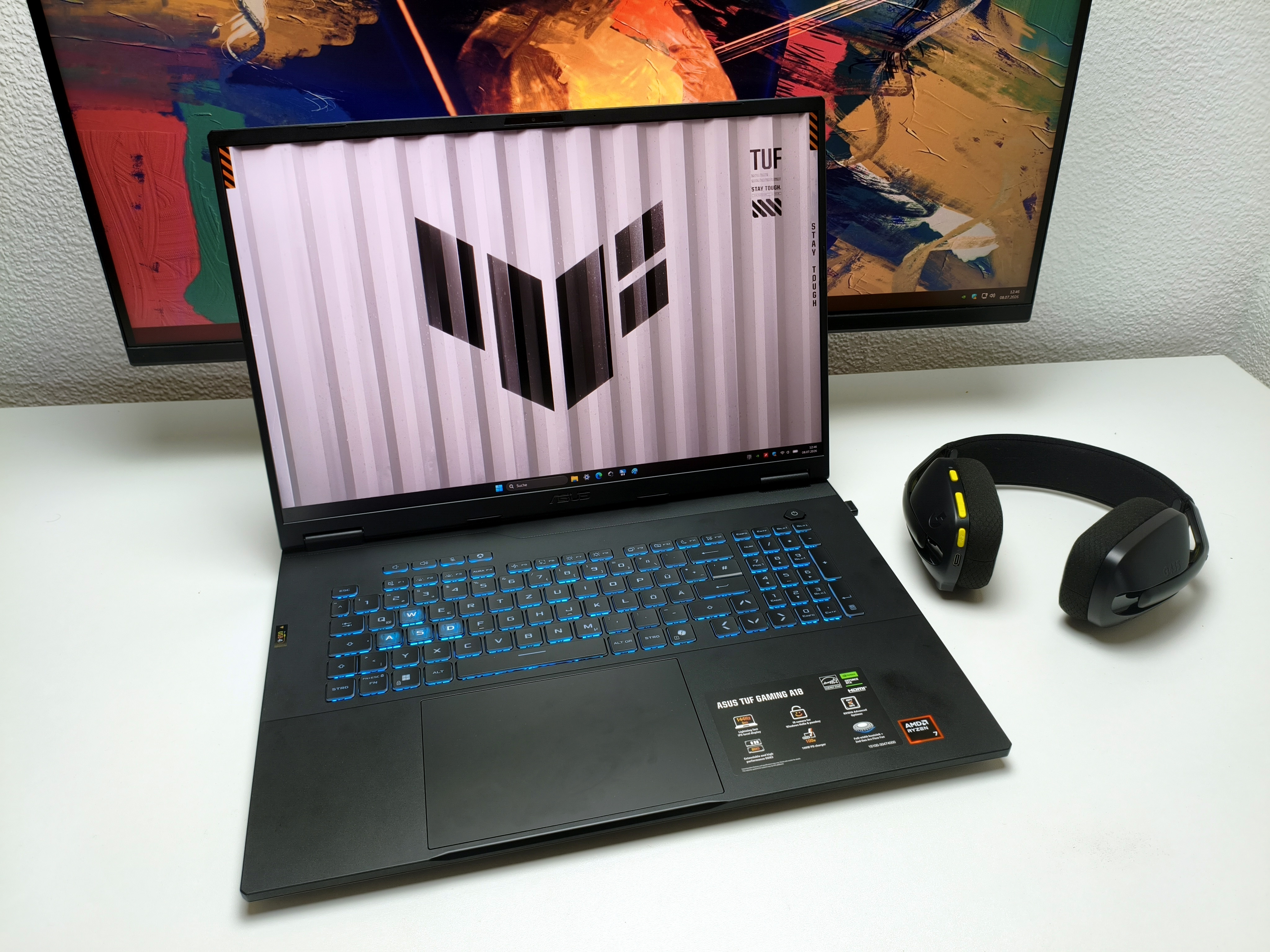 Größenwahn oder wahnsinnig sinnvoll? Asus TUF Gaming A18 Laptop im Test