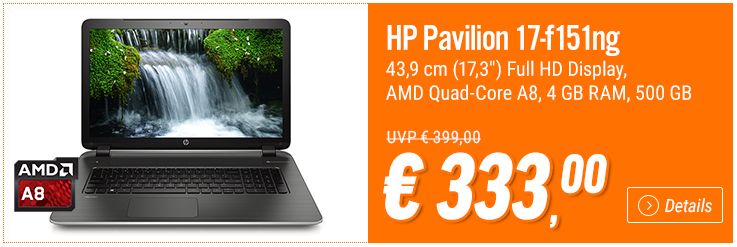 HP Pavilion 17-f151ng