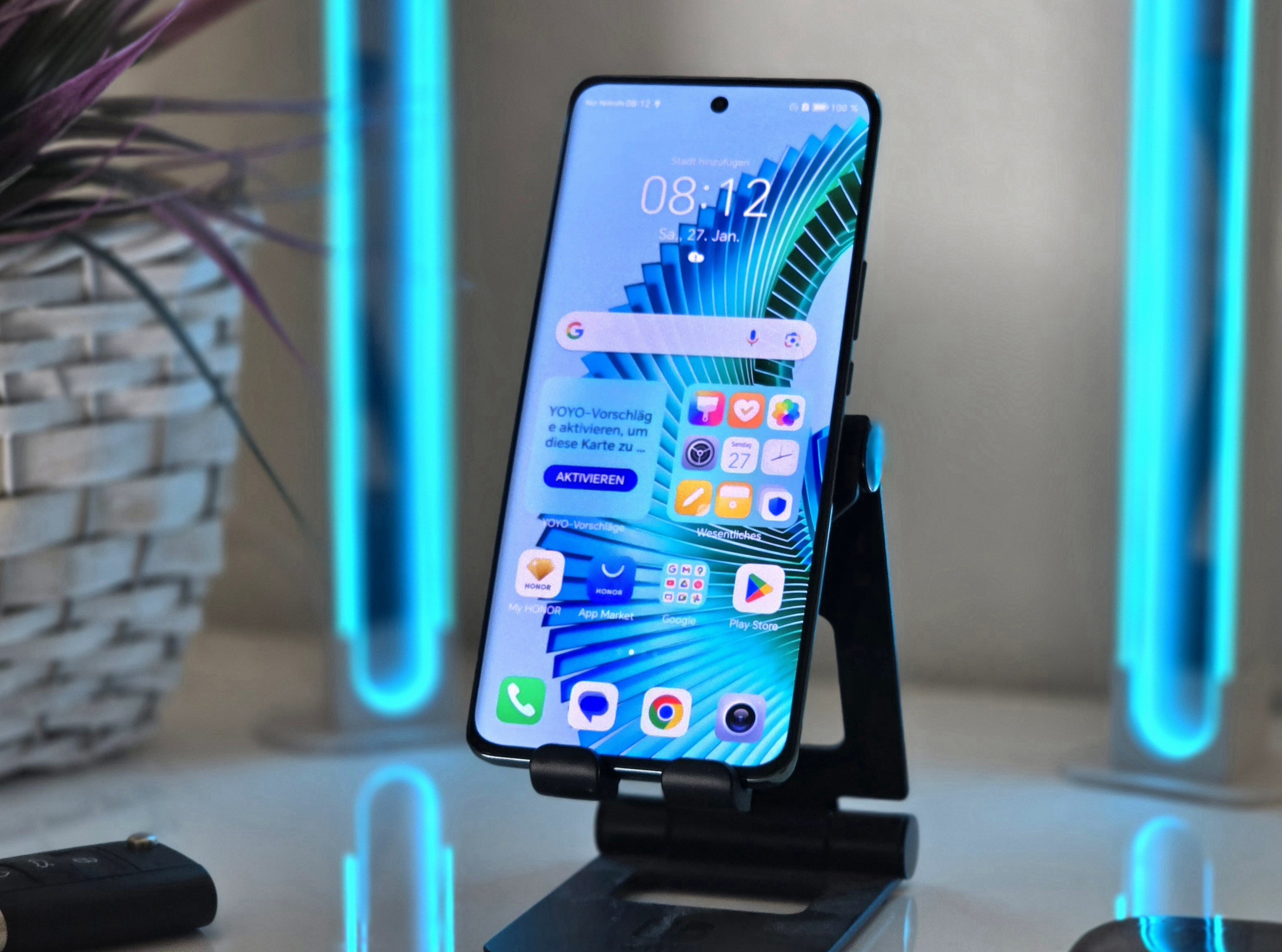 ILING Handyhülle Für Honor Magic6 Lite – Dünnes Silikon-Case, Stoßfest, Rosa, Mit Kameraschutz & Luftpolstern