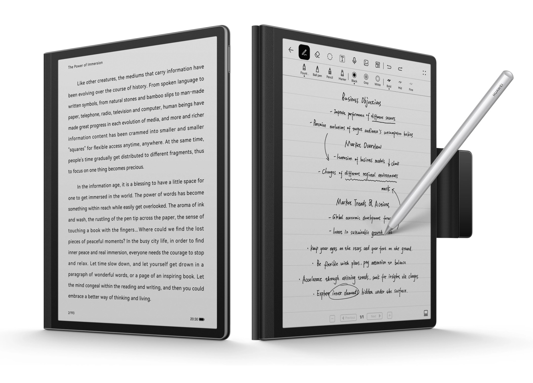 Test Huawei MatePad Paper – Das E-Ink-Tablet kommt mit Android 