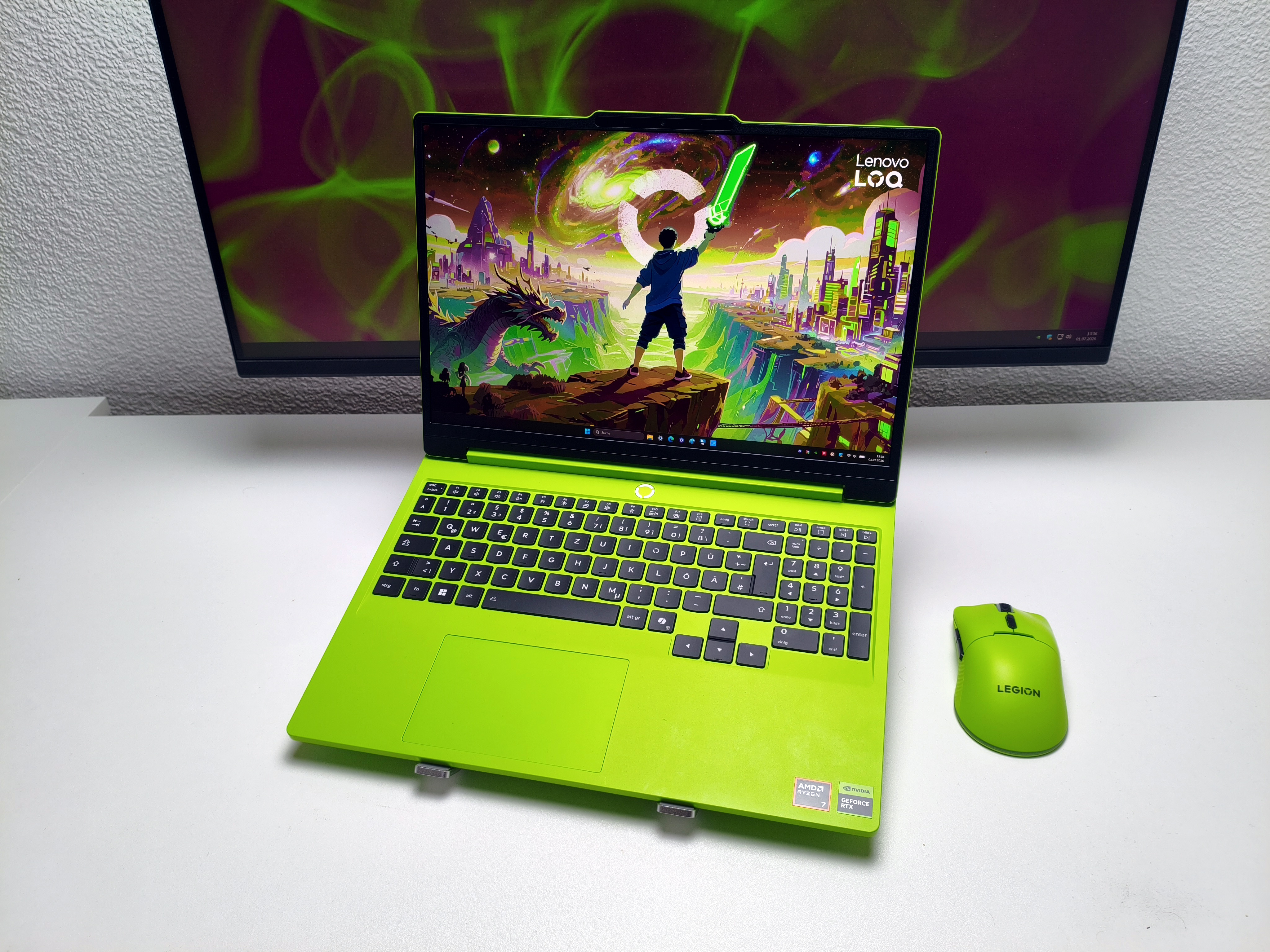 Das grüne Biest? Lenovo LOQ 15 Gaming-Laptop im Test