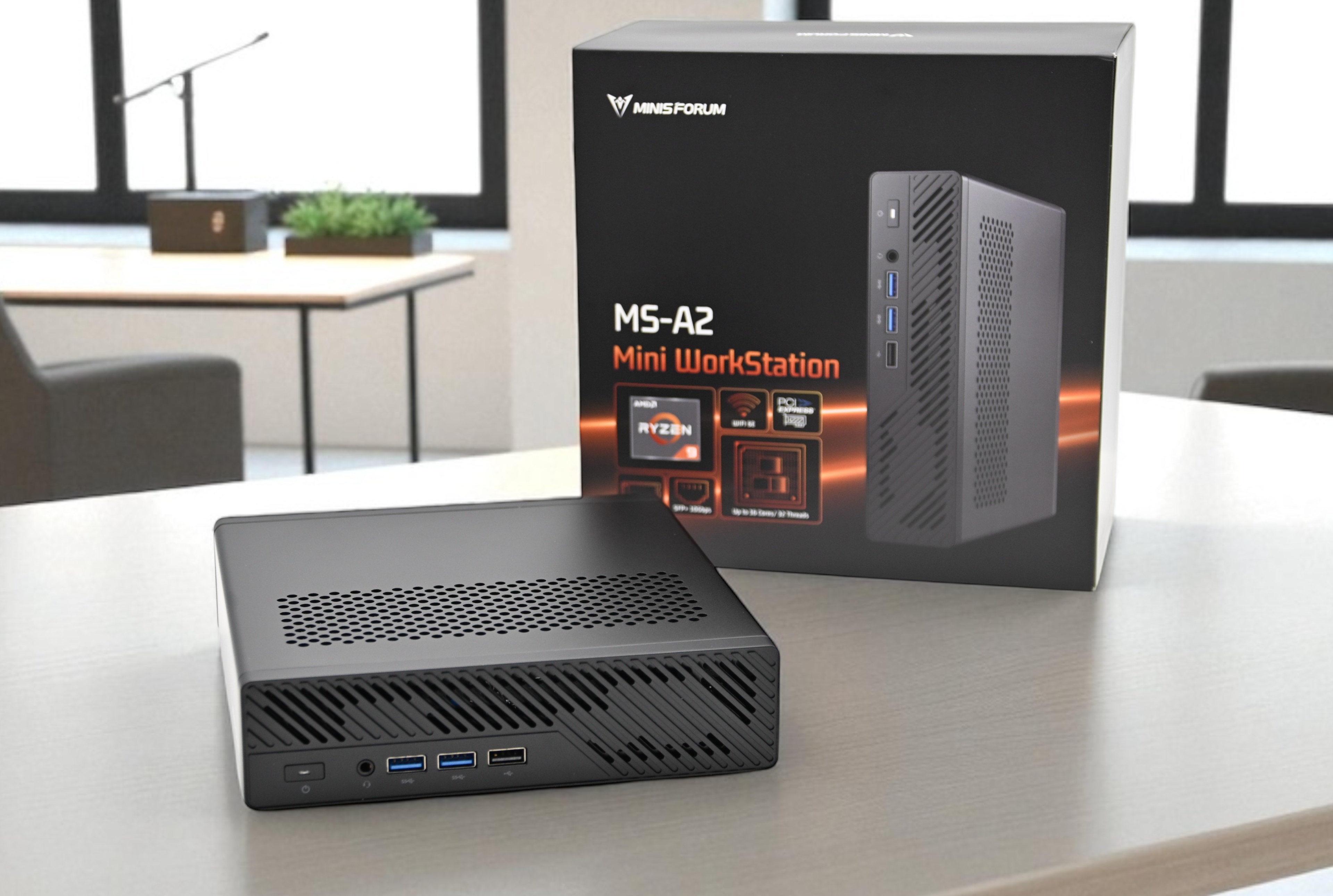 Minisforum MS-A2: Kompakter AMD-Mini-PC mit Workstation-Ambitionen und ...