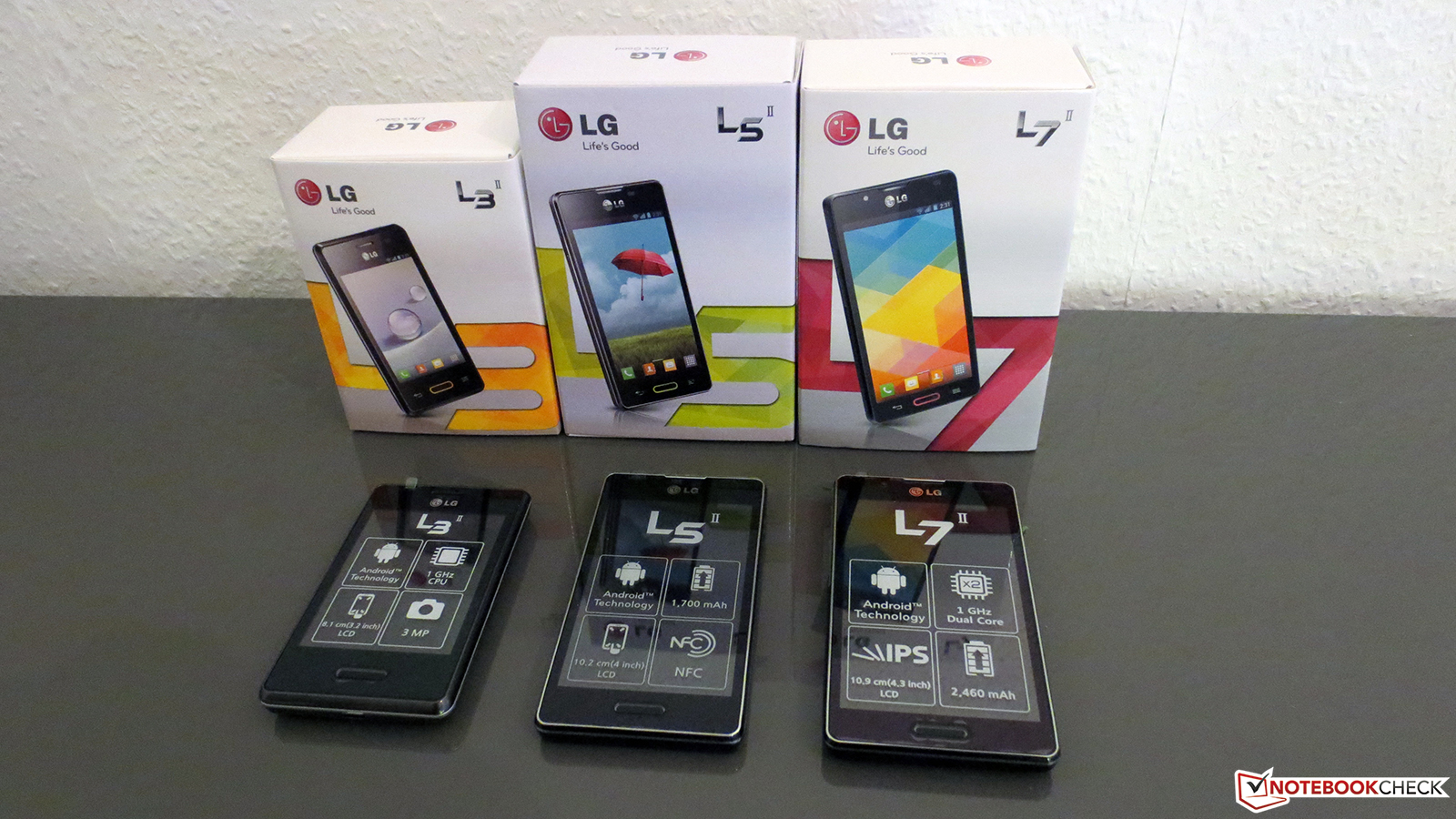 LG Optimus L3 II, Optimus L5 II und Optimus L7 II in Köln präsentiert