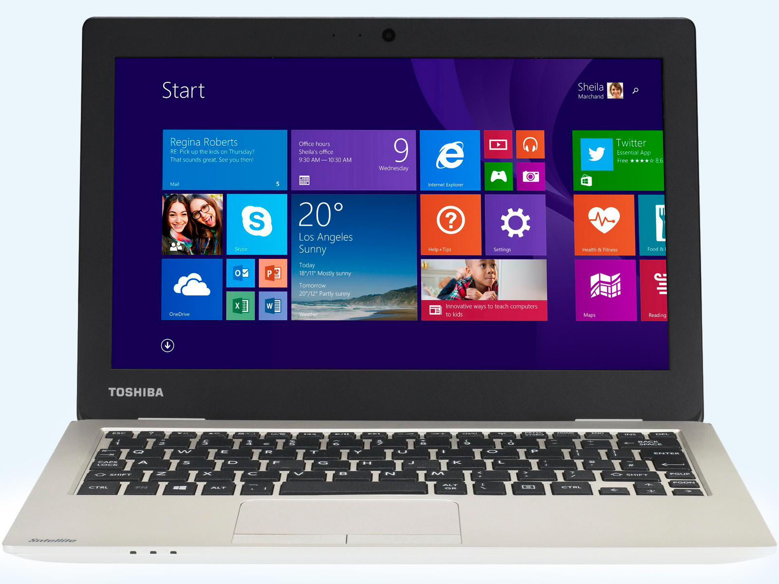 Toshiba Netbook Satellite CL10B100 für 300 Euro News