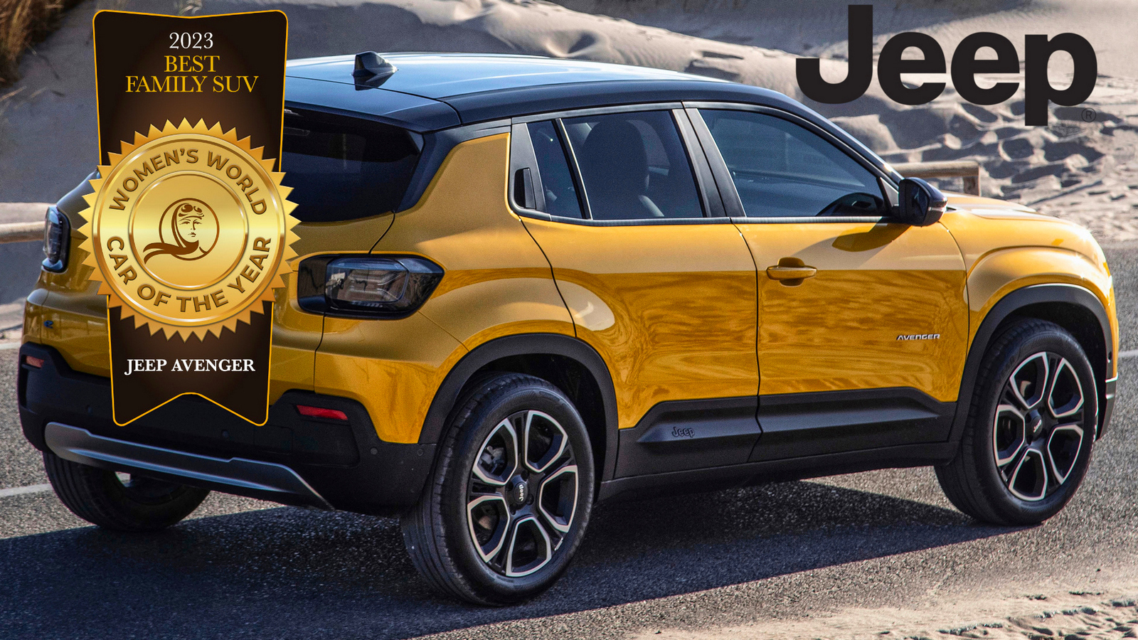 Jeep Avenger: Vollelektrischer Jeep-SUV von Women's World Car of the Year  zum besten Familien-SUV 2023 gewählt -  News