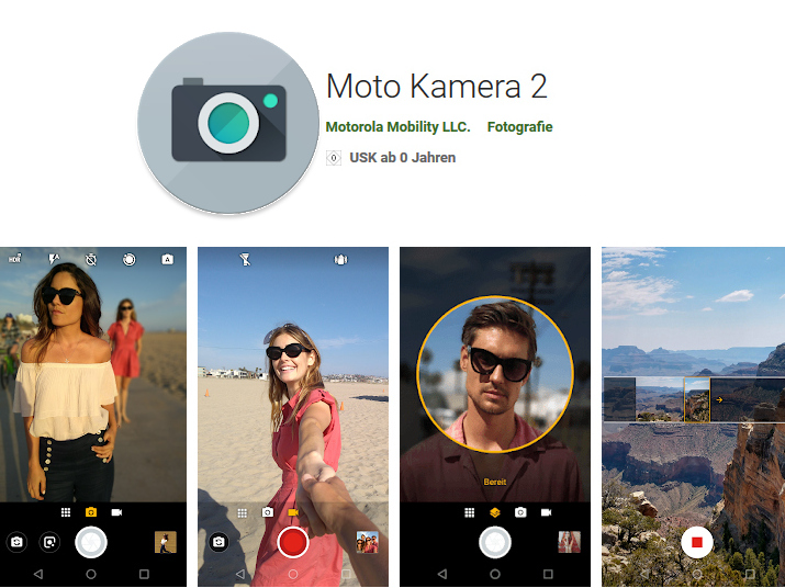 Motorola Moto Camera 2 Neues Update für die KameraApp Notebookcheck