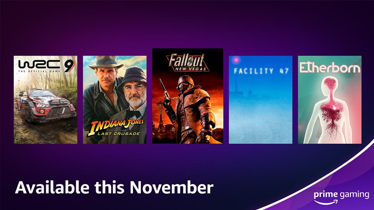 Amazon Prime Gaming voor november: 7 gratis games met Fallout en WRC 9 plus drop voor FIFA 23 en meer