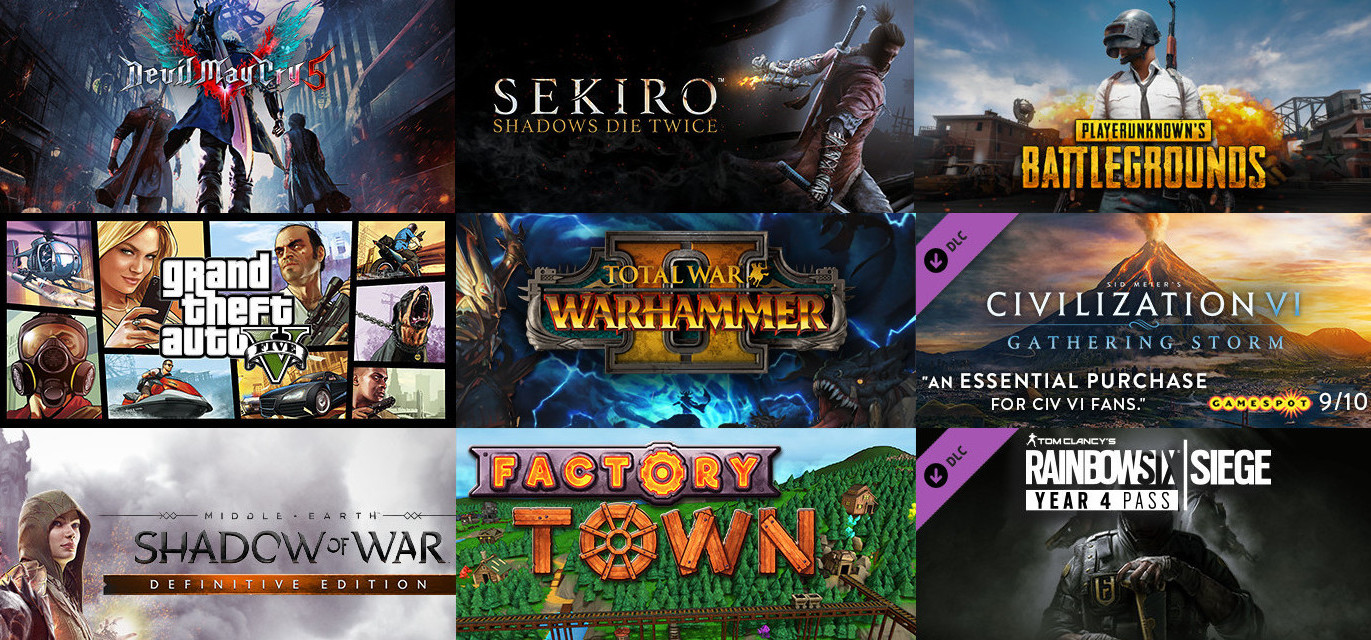 Sekiro Shadows Die Twice Steam Charts