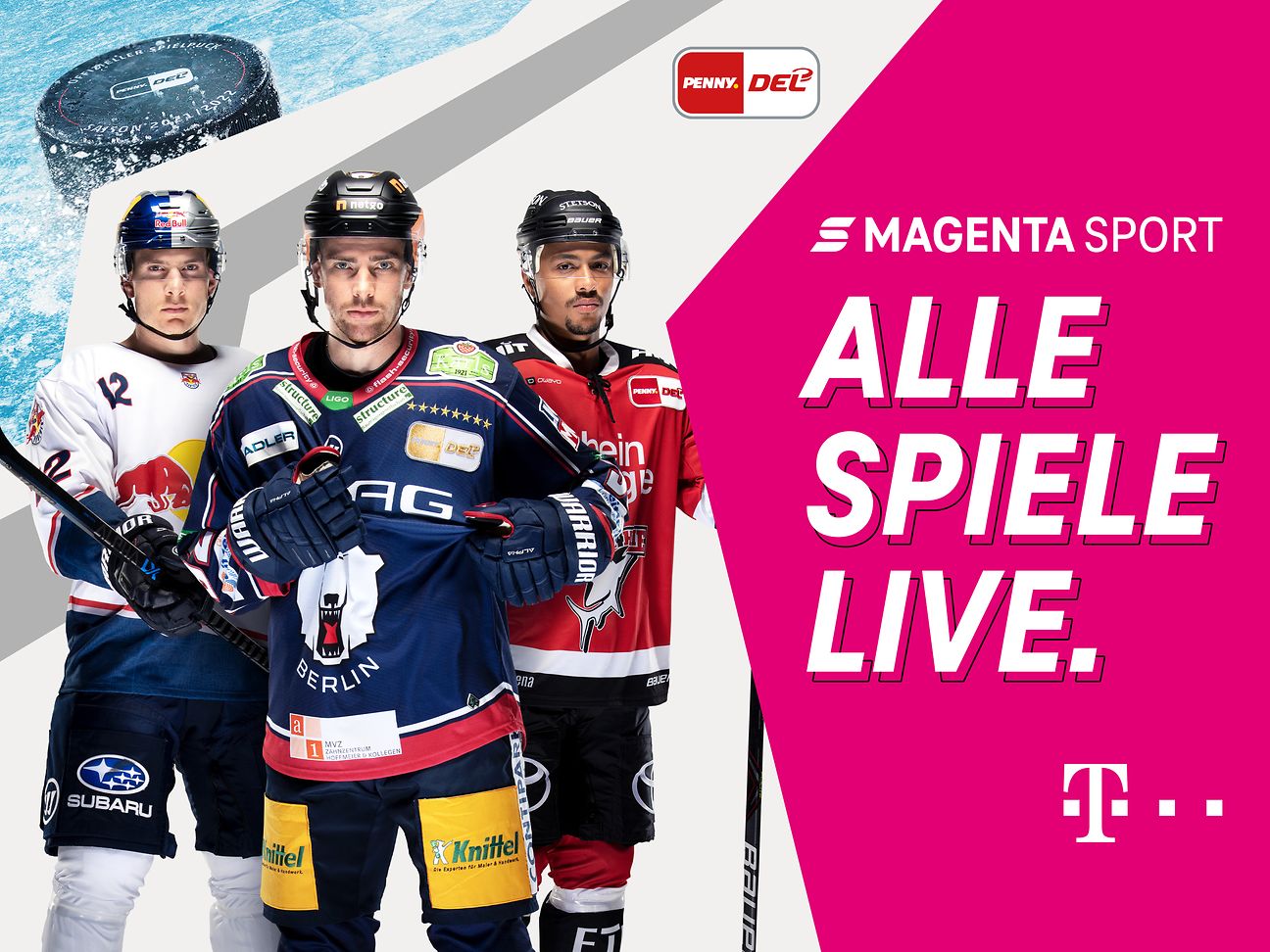 Telekom MagentaSport Volles Sportprogramm für Eishockey-Fans