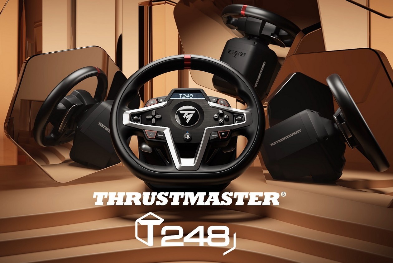 Thrustmaster T248 Racing Wheel mit Hybrid Drive ab sofort für PlayStation und  PC -  News
