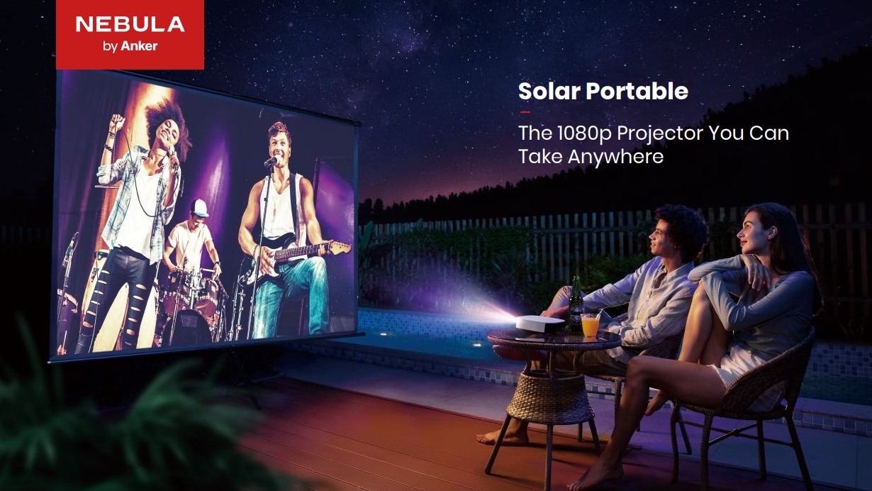 Anker: Kompakte Android TV-Beamer Nebula Solar und Nebula Solar