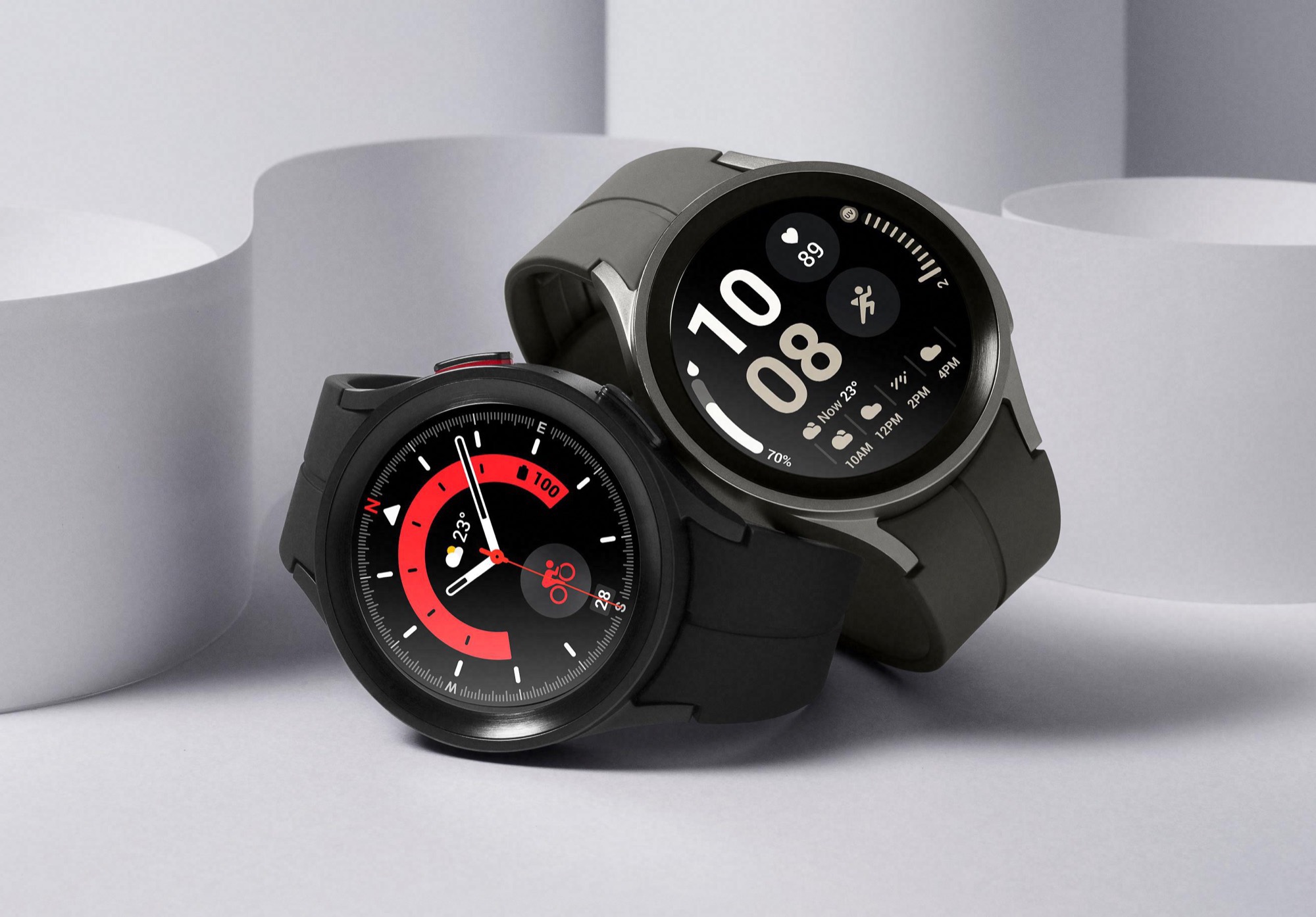 Oferta: Samsung Galaxy Watch5 Pro fabricado en titanio con gran batería, ECG y medición de la presión arterial, ya disponible por solo 299 euros