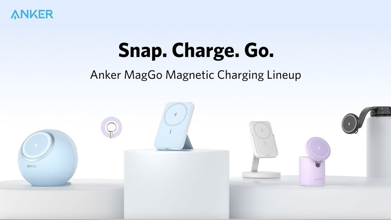 Anker MagGo: Fünf neue pfiffige Produkte mit MagSafe-Unterstützung