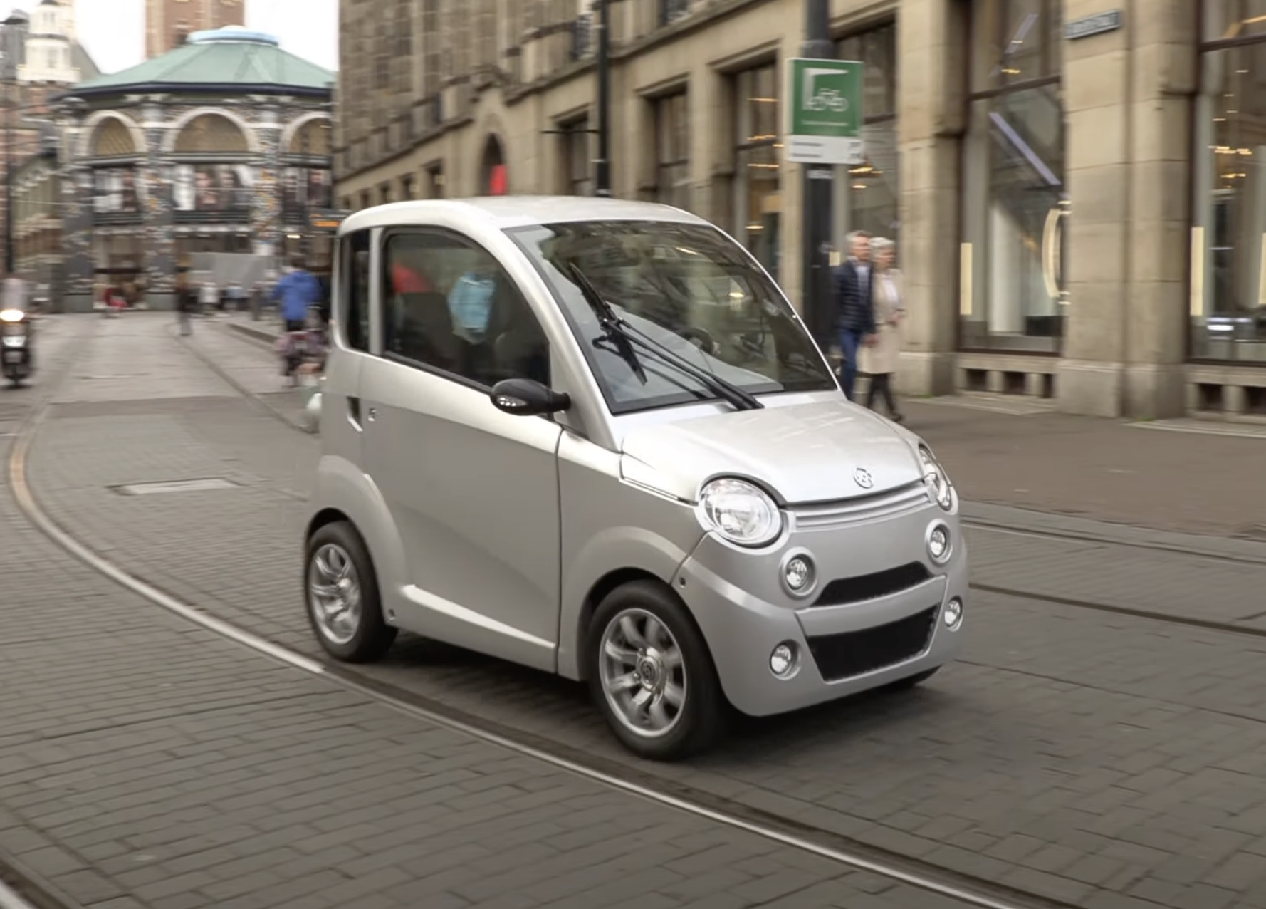Führerscheinfrei: Das winzige E-Auto „Canta“ für Menschen mit