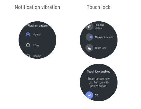 Kaum sichtbare Änderungen im Android Wear 2.6-Update für die LG Watch Sport.