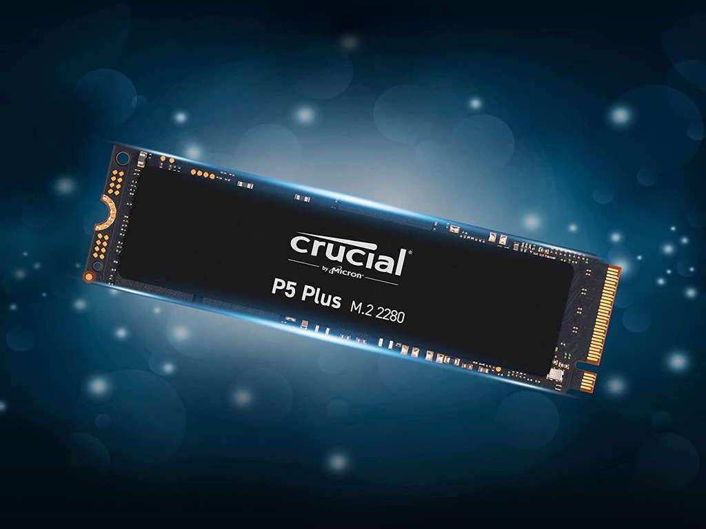 Deal: Crucial P5 Plus M.2 NVMe PCIe 4.0 SSD mit 1TB Speicherplatz bei