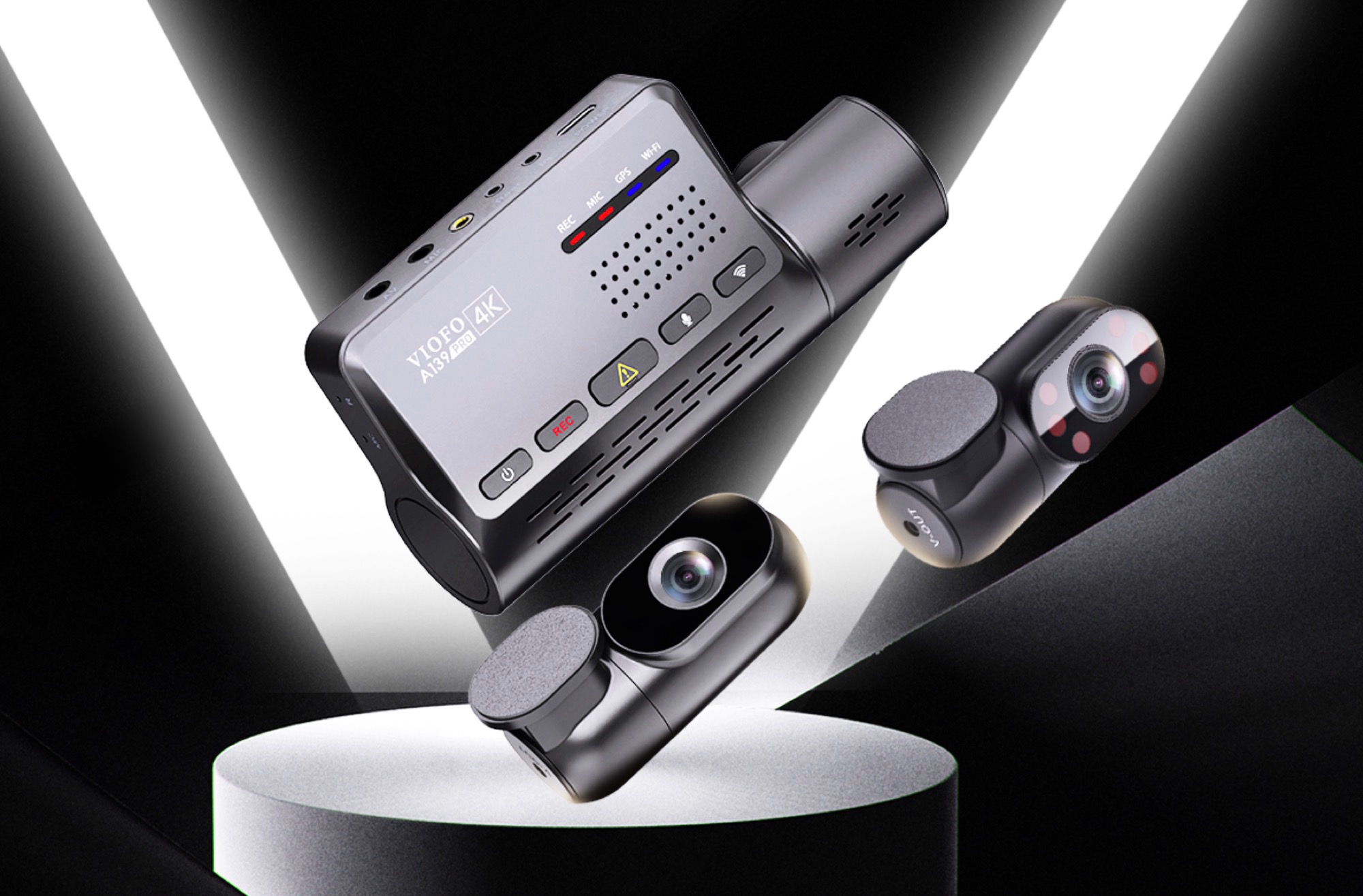 Die Viofo A139 Pro Dashcam erlaubt 4K-HDR-Aufnahmen mit Sony Starvis 2  Sensor und drei Kanäle -  News